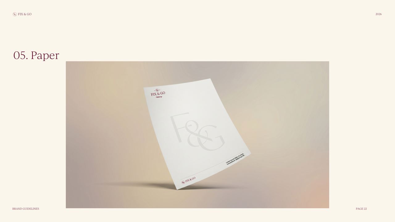صفحة 22: الترويسة